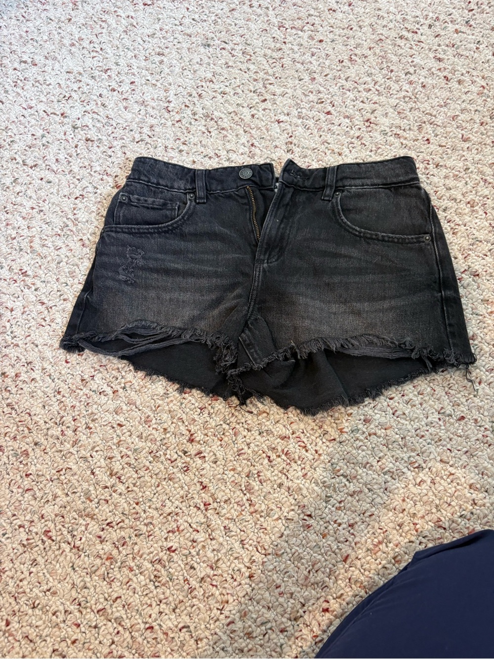 Garage denim festival shorts